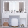 Federica Lighted Makeup Vanity - Boahaus - 2 of 4