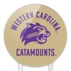 Western Carolina Catamounts Acrylic Cake Topper Party Decoration for Wedding Anniversary Birthday Graduation - 3 of 4