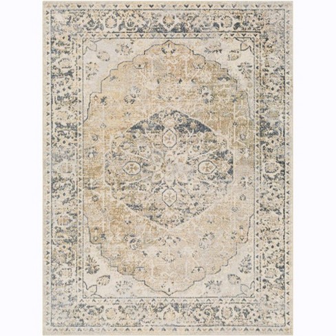 Olive green color modern design rug 3' X 4'7