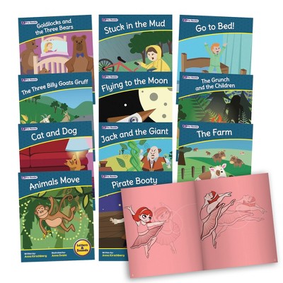 Beanstalk Books Letters & Sounds Fiction Decodables