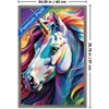 Trends International Tina Lavoie - Glamour Girl Unicorn Framed Wall Poster Prints - 3 of 4