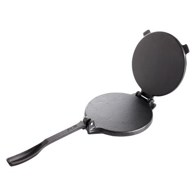 Victoria 8-Inch Black Cast Iron Tortilla Press