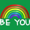 Adult Design By Humans Be You Rainbow Pride By Chos T-Shirt - 2 of 2