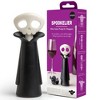 Ototo 4pc Spookelier Wine Saver Pump and Stoppers Plastic Wine Kit Black - 2 of 4