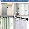Shower Curtain Rod - Never Rust Non-Slip 43-72 Inch Stainless Steel - 2 of 4