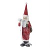 Santa Tabletop Figurine Set – Resin Holiday Characters in Assorted Sizes by Melrose - 3 of 4