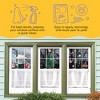 Big Dot of Happiness O Christmas Tree Window Clings, Reusable Holiday Window Sticker, Interactive Advent Decals, Countdown to Christmas Static Clings - 4 of 4