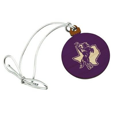 Tarleton State University Primary Logo Mini Small Tiny Wood Christmas Tree Holiday Ornament