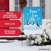 SCS Direct Christmas Garden Flags Variety Pack (Set of 6 Different 12” x 18” Signs) Weatherproof Banners for Indoor/Outdoor, Versatile Xmas Holiday - 2 of 4