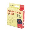 Avery Dispenser Pack Hole Reinforcements 1/4" Dia Clear 200/Pack 05721 - 4 of 4