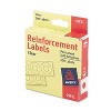 Avery Dispenser Pack Hole Reinforcements 1/4 Dia Clear 200/pack