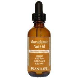 Plantlife Macadamia Nut Carrier Oil - Cold Pressed, Non-GMO, and Gluten-Free Carrier Oil for Skin, Hair, and Personal Care - 1 of 2