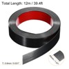 Unique Bargains Self-Adhesive Stainless Steel Mirror Finish Peel and Stick Wall Trim - 2 of 4