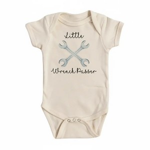 Mechanic Wrench Newborn Baby Onesie® Bodysuit GS1 - 1 of 4