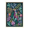 Kate & Laurel All Things Decor 23"x33" Sylvie Tropical Parrot Wall Art: Rachel Lee, Framed Canvas - 2 of 4