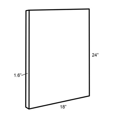 Vintage Hockey Stick and Puck Framed Canvas Wall Art