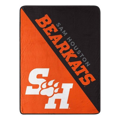 NCAA Sam Houston State Bearkats 46"x60" Micro Fleece Throw Blanket