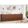 Dresser for Bedroom,12 Drawer Dressers & Chests of Drawers, Wood Storage Drawer Dresser with Power Outlet, 61 Inch - 4 of 4