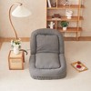 NicBex Folding Lazy Floor Sofa Convertible Sofa Bed Backrest Adjustable in 18 Positions Comes with 2 Soft Pillows - 4 of 4