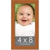 PosterPalooza | Panoramic Modernist Brown Picture Frame - UV Acrylic, Foam Board Backing, Hanging Hardware - 2 of 4