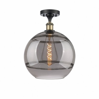 Rochester - 1 Light Semi-Flush Mount In Industrial Style-14.63 Inches Tall and 12 Inches Wide