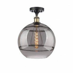 Rochester - 1 Light Semi-Flush Mount In Industrial Style-14.63 Inches Tall and 12 Inches Wide - 1 of 1