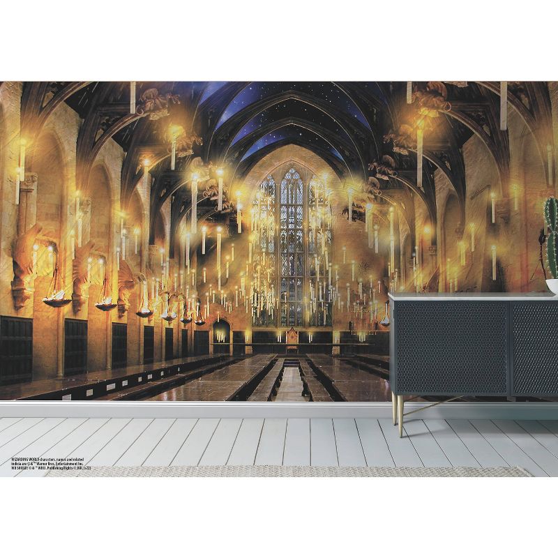 Harry Potter Great Hall Kids&#39; Mural - RoomMates, 3 of 8