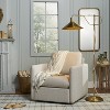 Extendable Brass Floor Lamp with Empire Shade - Hearth & Hand™ with Magnolia: Farmhouse Style, Adjustable Neck, ETL Listed - 2 of 4