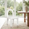 Meridian Furniture,Amari Chenille Fabric Dining Chair, Set of 2 - 2 of 4