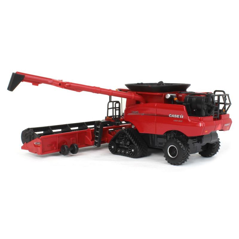 ERTL 1/64 Case IH 7250 Tracked Combine with Corn & Grain Heads Prestige Collection 44327, 4 of 9