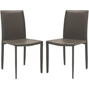Karna Kd 19" H Dining Chair (Set of 2) - FOX2009 - Safavieh Couture - 1 of 4