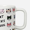 16oz My Cat Thinks I'm Cool Peek-a-Boo Mug - 2 of 2