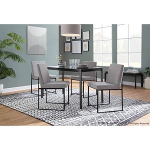 Set of 2 High Back Fuji Dining Chairs - 1 of 4