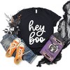 Simply Sage Market Women's Hey Boo Cursive Short Sleeve Graphic Tee - image 3 of 4