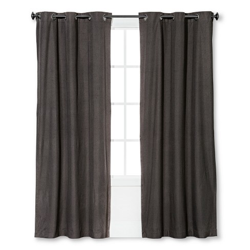 Windsor Blackout Curtain Panel Smoke 42 X 63 Eclipse Target