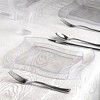 Smarty Had A Party Clear Wave Plastic Wedding Set - 30 Sets - 2 of 4