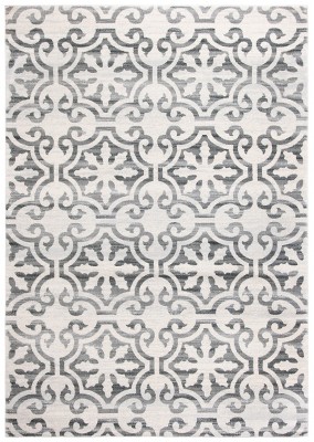 Ivory Whisper Square Synthetic Fur Rug 59"