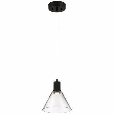 Access Lighting Port Nine 1 - Light Pendant in  Matte Black