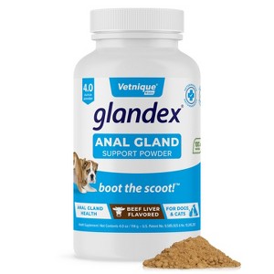 Glandex Anal Gland Digestive Powder Beef Liver 2.5oz - 1 of 4