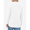 Imily Bela Women's Oversized Long Sleeve Crewneck Tunic Tops Soft Casual Loose Blouse - 4 of 4