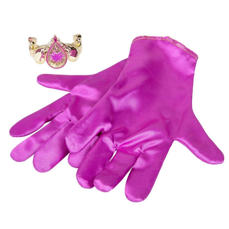 Disney Princess Rapunzel Majestic Dress with Bracelet and Gloves, 5 of 10