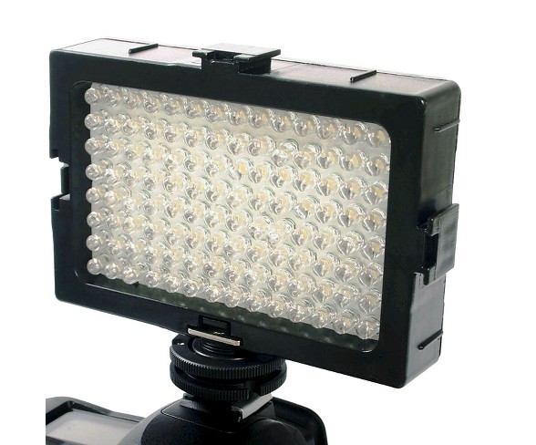DLC Video & DSLR &#147;LI-ION&#148; Video Light With Variable Light Output - Black (DL-DV112)