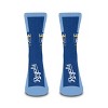 MLB Kansas City Royals Adult Crew Socks: Cushioned Heel & Toe, Knit Logo Pattern - 2 of 3