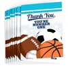 Big Dot of Happiness Go, Fight, Win - Sports - Baby Shower or Birthday Party Thank You Cards (8 count) - 2 of 4