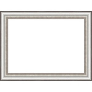 Amanti Art Salon Silver Framed Dry Erase Magnetic Board - 1 of 4