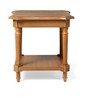 Maven Lane Pullman Traditional Square Wooden Side Table - 2 of 4