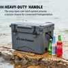 MaseiKar 25/30/35/40 Quart Rotomolded Cooler - 100+ Hrs Ice Retention, UV Resistant, 310LB Capacity, Leakproof for Camping, Beach, Tailgating - 2 of 4
