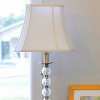 Vynxaria Lampshades: White Cut Corner Square Bell Softback Shade, 8" x 14" x 12" with Washer Fitter - 4 of 4