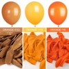 PartyWoo Balloons Burnt Orange Terracotta 36 18 12 10 5 Inch 100 pcs - 3 of 4