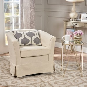 Sapphtopaz Accent Chair Swivel Chair with Loose Cover Lounge Chair Living Room Chair Comfy Chair for Living Room - 1 of 4